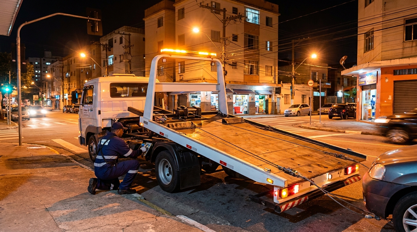 Guincho 24h profissional no Centro, Indaiatuba‑SP