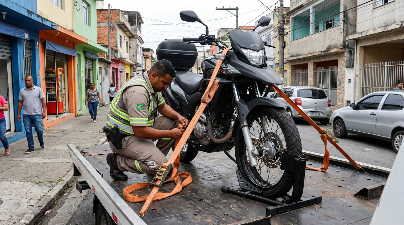 Guincho para Moto no Jardim Colonial, Indaiatuba‑SP